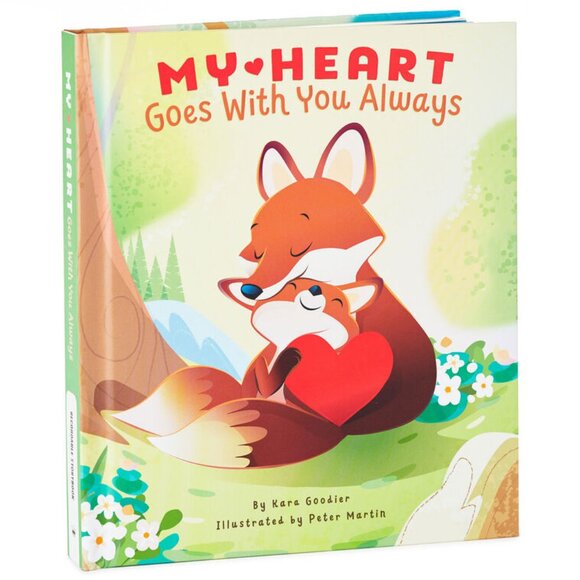 Brand New Hallmark My Heart Goes With You Always Recordable Story Book - Picture 1 of 1